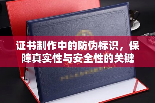 东港证书制作中的防伪标识，保障真实性与安全性的关键